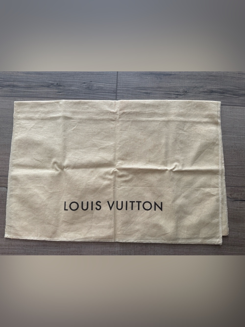 Louis Vuitton Fold Over Envelope Style Large Dust Bag